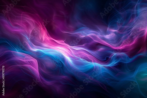Digital image of abstract background image of purple, blue and pink