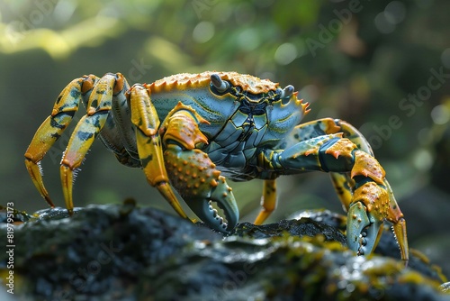 Digital image of crab stock photo , high quality, high resolution © BOOM