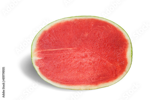 watermelon slice isolated on white background. This has clipping path. 