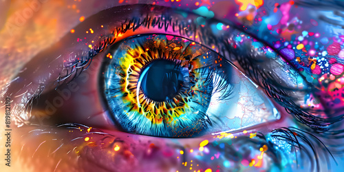 Fantasy Neon Eye