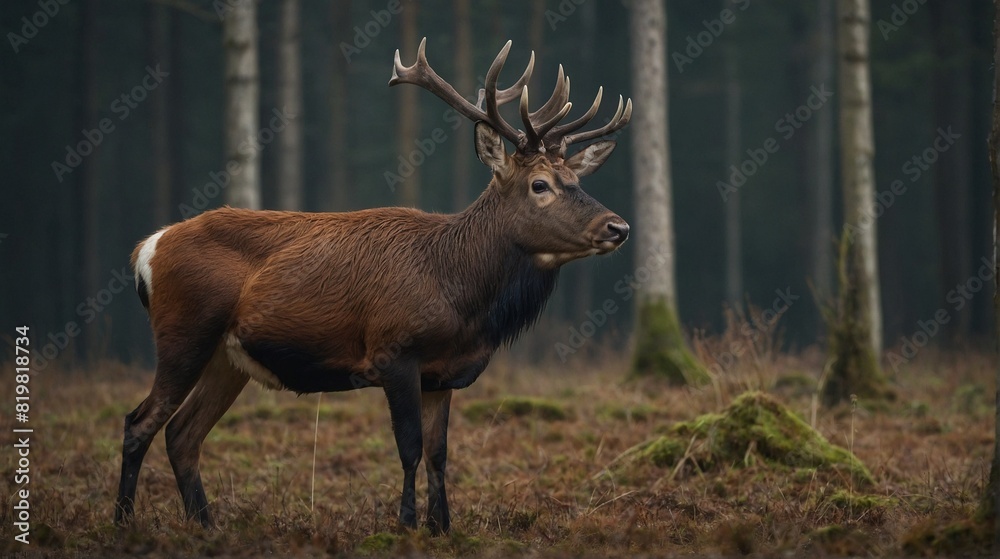 Reh capreolus capreolus in einem getreldefeld Reh capreolus capreolus in einem getreldefeld