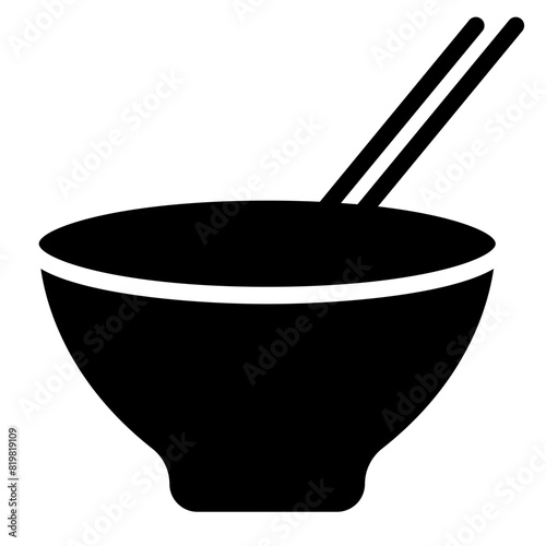 Soup meal vector icon, hot food symbol. Vector illustration for web site or mobile app