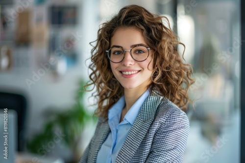 plus-size business coach who teaches leadership skills. Generative AI. Beautiful simple AI generated image in 4K, unique.