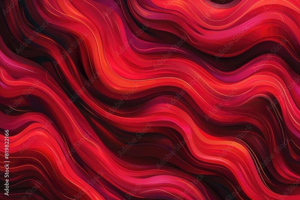 Abstract red and black wavy lines background, perfect for modern designs Abstract red and black wavy lines background, perfect for modern designs