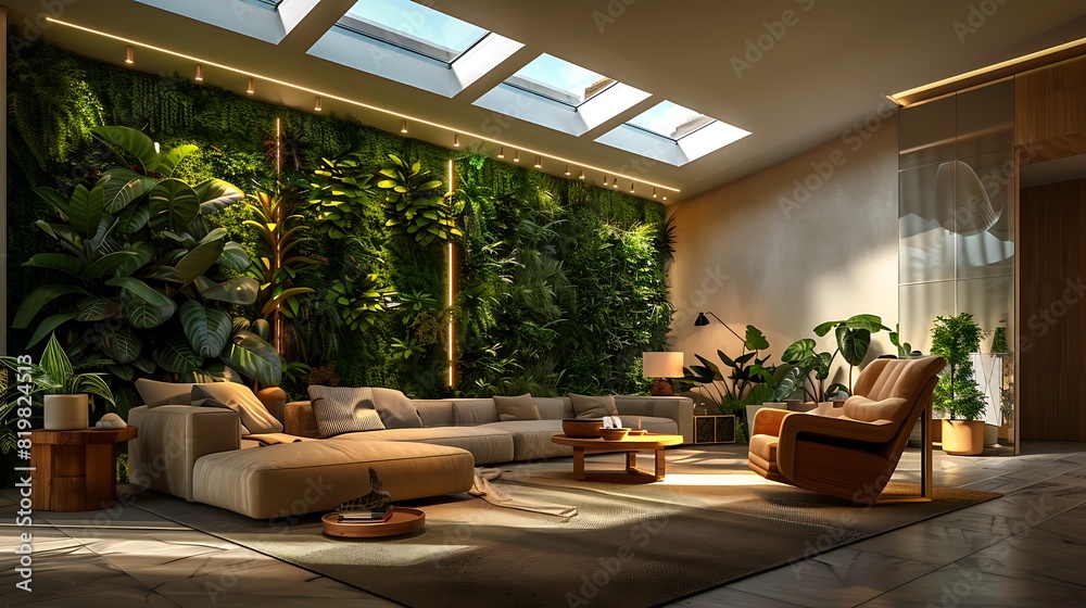 modern living room with biophilic design elements modern living room with biophilic design elements
