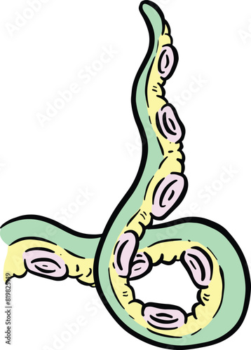Cartoon octopus Tentacle Cthulhu Clipart