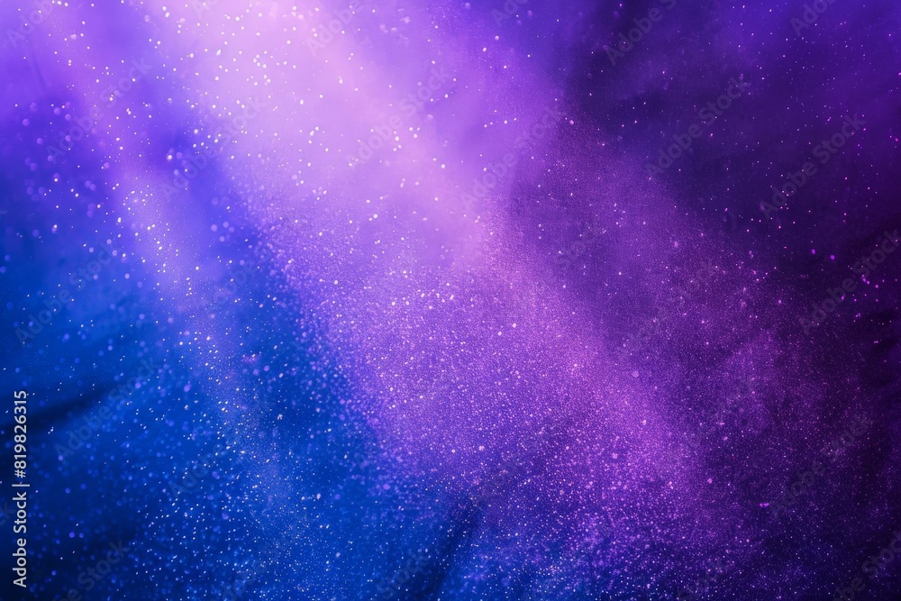 Fototapeta premium Dark abstract background with UV neon glow, blurred light lines, waves. Blue-pink neon light. Beautiful simple AI generated image in 4K, unique.