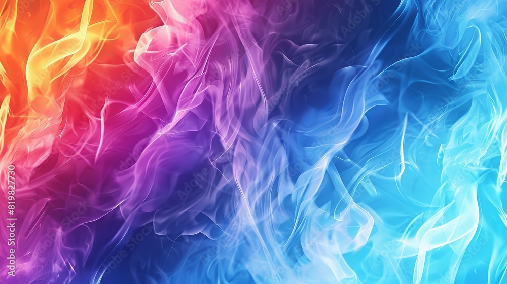 Modern colorful smoke background with abstract moderns.