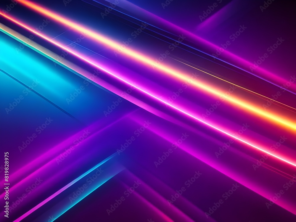 Abstract background image,purple wave neon background