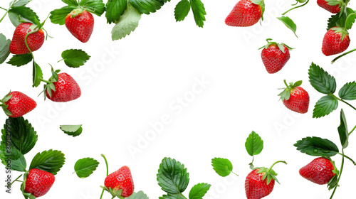 healty fruits isolated on white