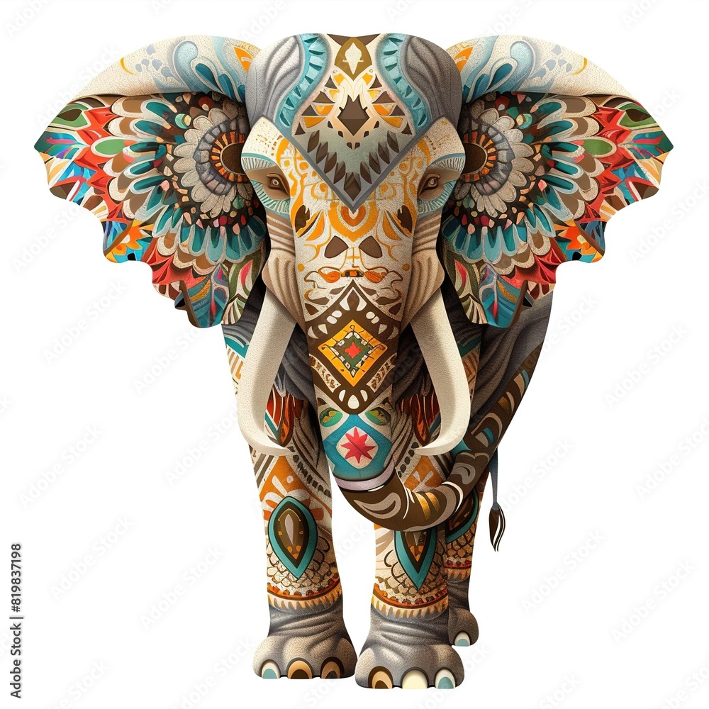 Elephant ethnic fusion fashion