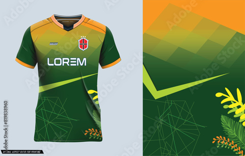 Collection of sports shirts - Soccer jersey for sublimation