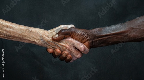 A Handshake Bridging Generations photo