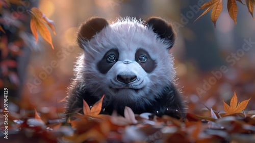 Panda , friendly, martial arts photo