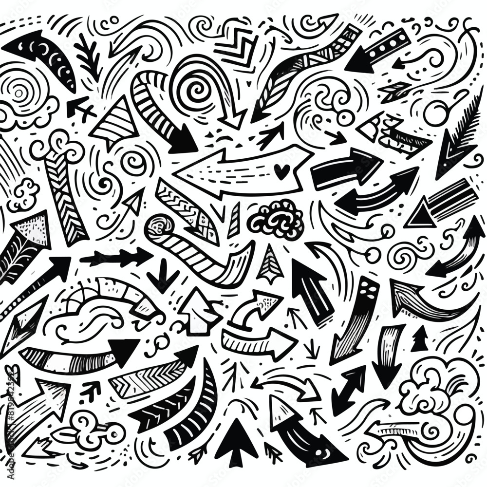 Set of Hand drawn vector Design Set of Hand drawn vector Design