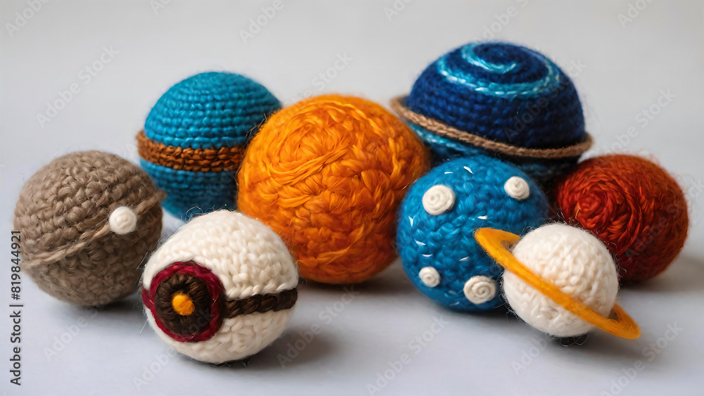 Kniting style planets Kniting style planets