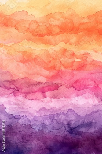 A watercolor texture featuring soft pastel hues blending seamlessly into one another, creating a dreamy and serene background effect