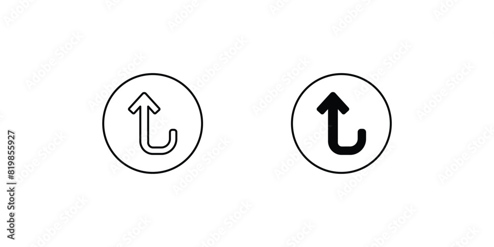 turn up icon with white background vector stock illustration turn up icon with white background vector stock illustration