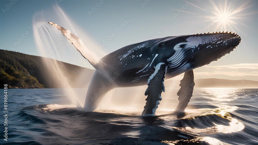 "Whispers of the Sea: Diving into the Serenity of a Humpback Whale's ...