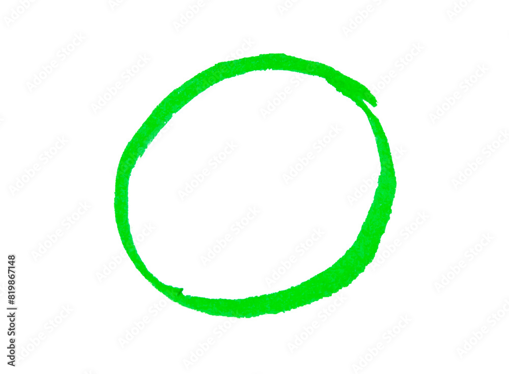 Green circle, hand drawn, design element, transparent background Green circle, hand drawn, design element, transparent background