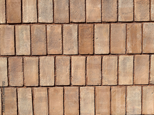 Pattern of a brick wall