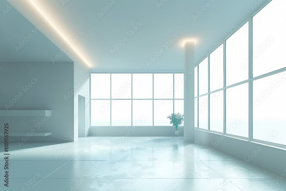 Fototapeta premium 3d Modern Interior. generative ai.