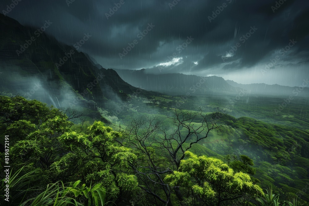Majestic mountain landscape showcasing the beauty of nature with lush greenery and beautiful skies. Majestic mountain landscape showcasing the beauty of nature with lush greenery and beautiful skies.