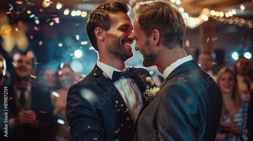 A Joyous Gay Wedding Moment