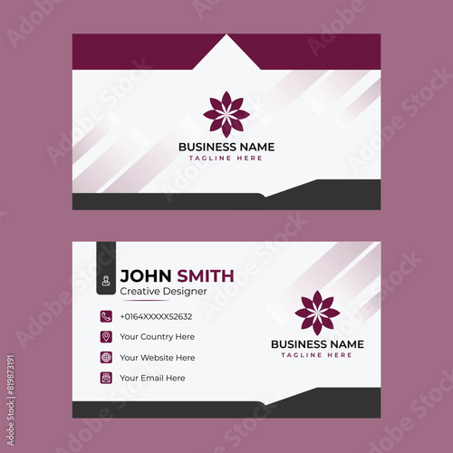 Luxury Business card design