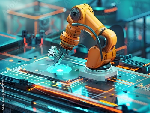 Cutting-Edge Industrial Technology of Robotic Arm Automation in Manufacturing Process