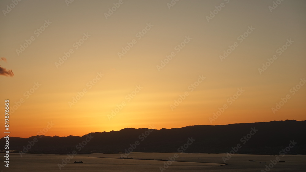 都会の夕焼け 都会の夕焼け