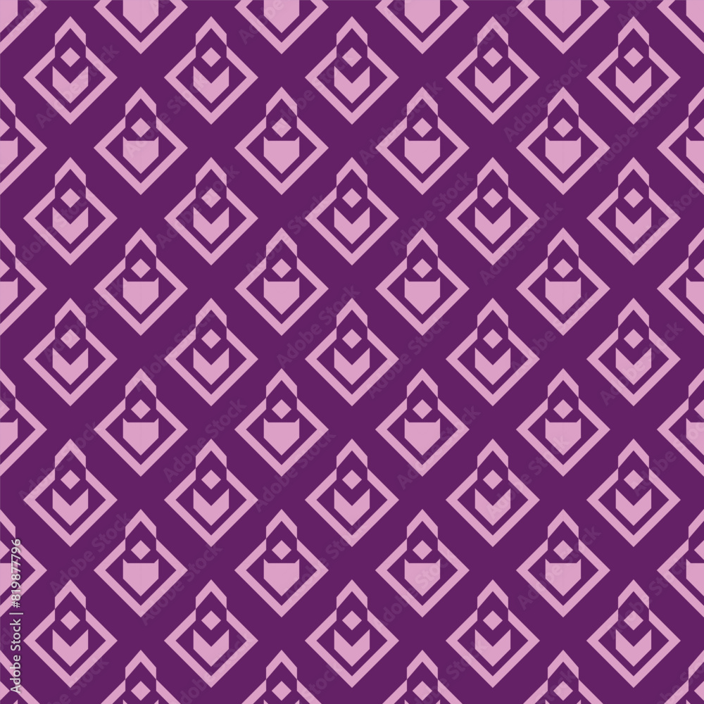 seamless purple geometric pattern. Background for wallpaper, fabric and other