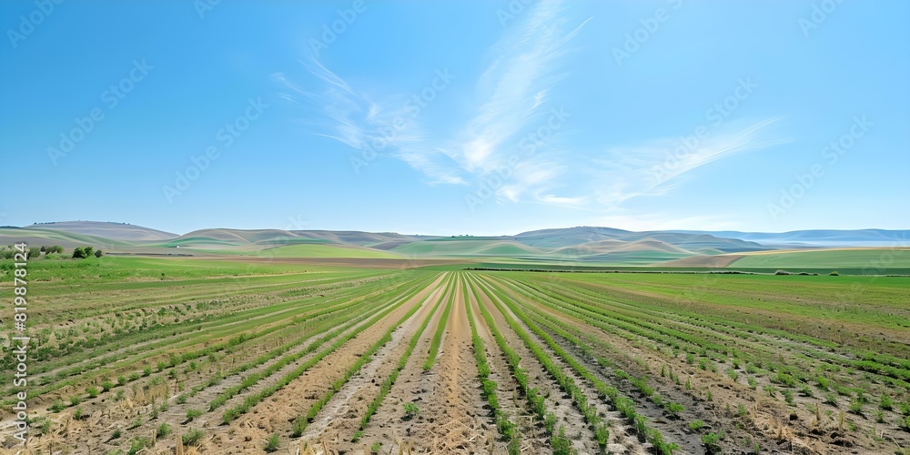 Opportunities for Agricultural Development on Vast, Fertile Leased Land. Concept Agricultural Development, Leased Land, Vast Farms, Fertile Soil, Opportunities