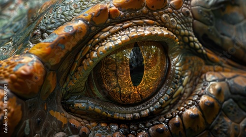 Wallpaper Mural Close-up cocodrilo salvaje, creada Torontodigital.ca