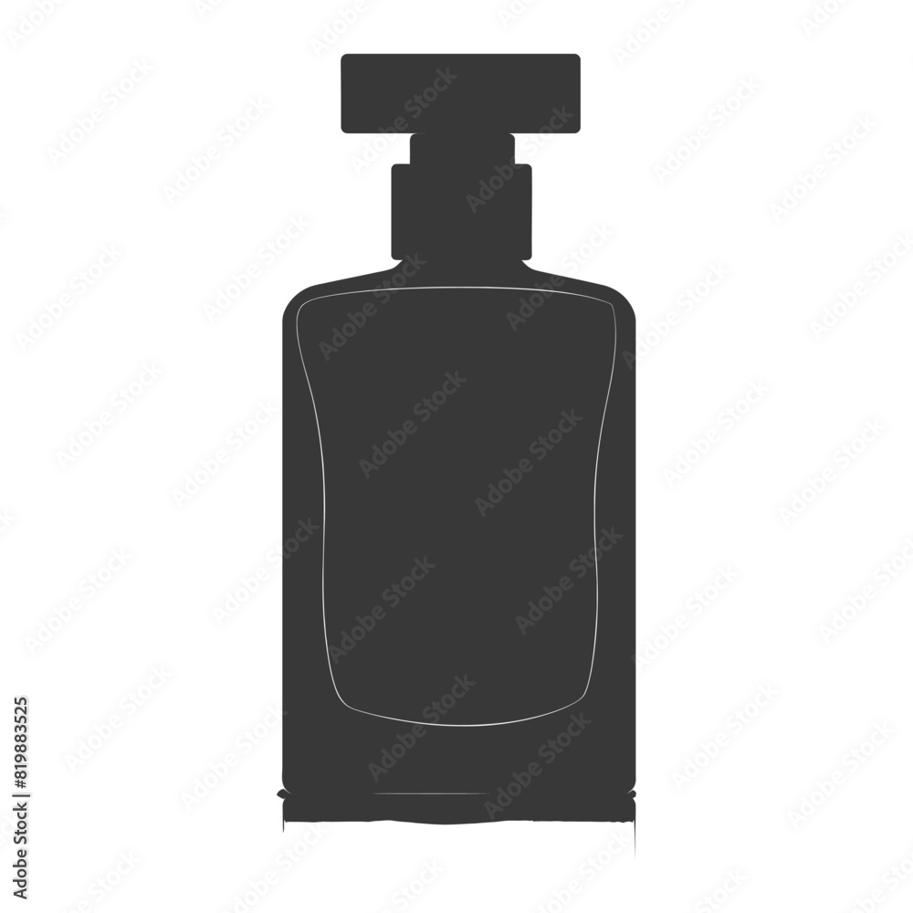 Silhouette perfume bottle black color only Silhouette perfume bottle black color only