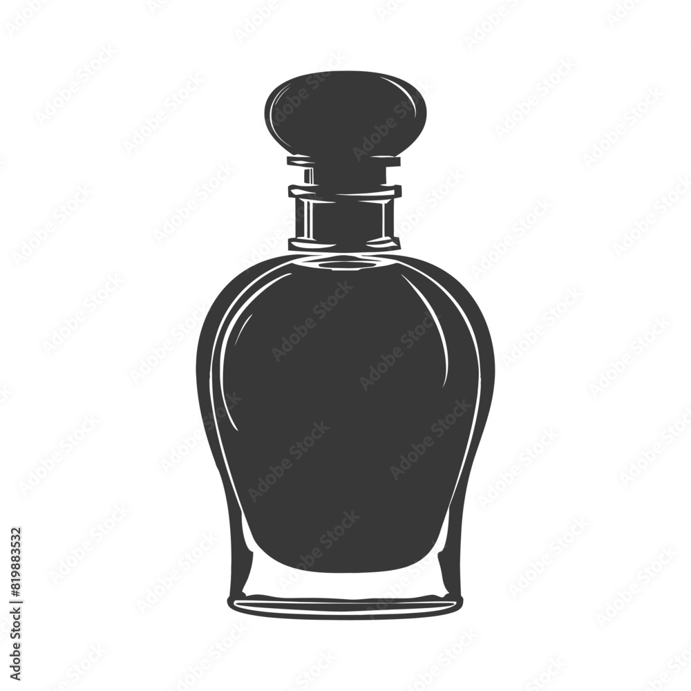 Silhouette perfume bottle black color only Silhouette perfume bottle black color only