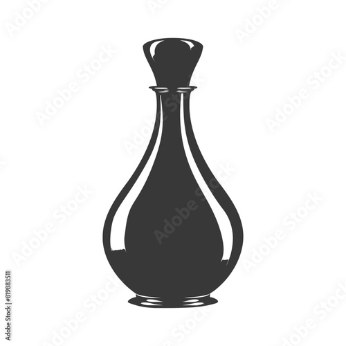Silhouette perfume bottle black color only