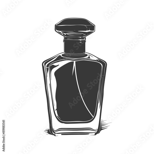 Silhouette perfume bottle black color only