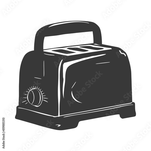Silhouette toaster black color only