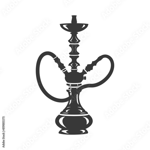 Silhouette Turkish Hookahs black color only