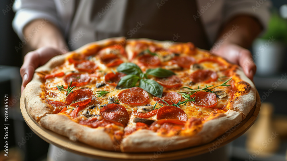 Pepperoni pizza, Italian pepperoni pizza. Pepperoni pizza, Italian pepperoni pizza.