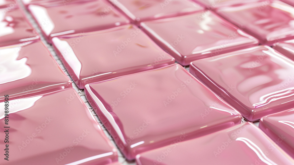 Pink mosaic (glass) Pink mosaic (glass)
