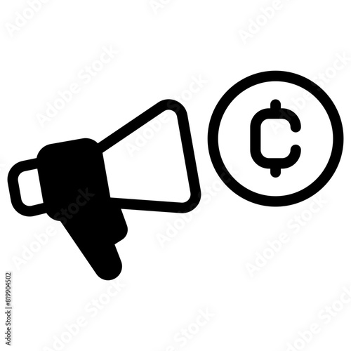 crypto marketing icon