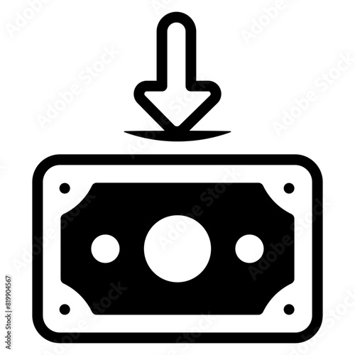 deposit money icon