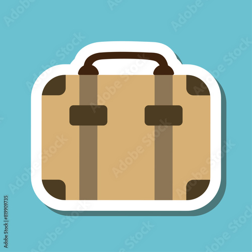 バッグのイラスト　　シール