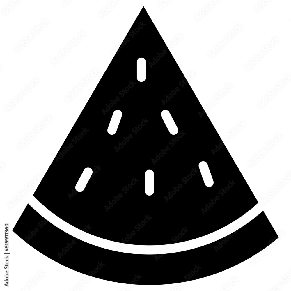 watermelon solid icon