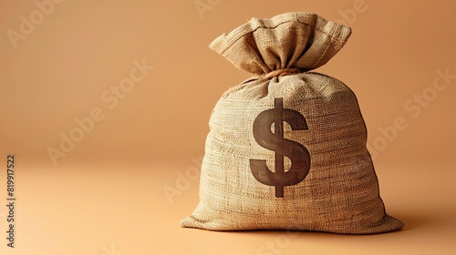 Budget Approval A 3D money bag for budget approval photo