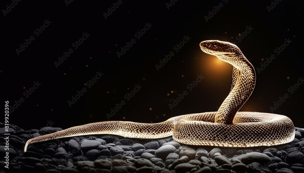 Fototapeta premium close up of a snake