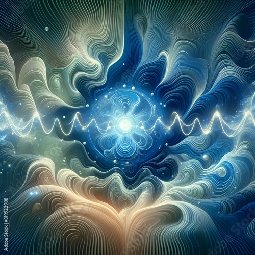 Healing alpha waves