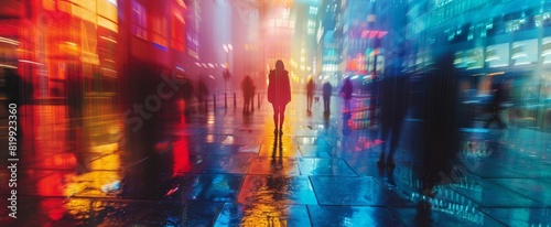 Nighttime City Stroll © ArtCookStudio